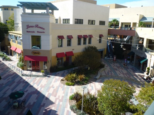 Interior of the Promenade of the Peninsula has a village shopping center feel. (July 2015 Daily Breeze file photo)