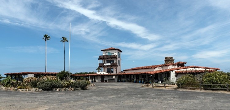 The administration building and control tower at the airport. (Credit: Library of Congress, Prints and Photographs)