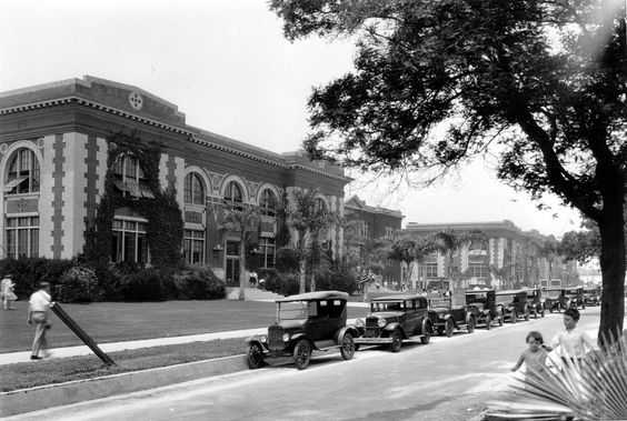 Inglewood High School's original buildings give the school a classic look in this 1929 file photo.