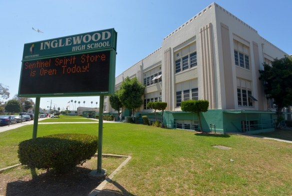 Inglewood High School. (2014 Daily Breeze staff file photo by Scott Varley)