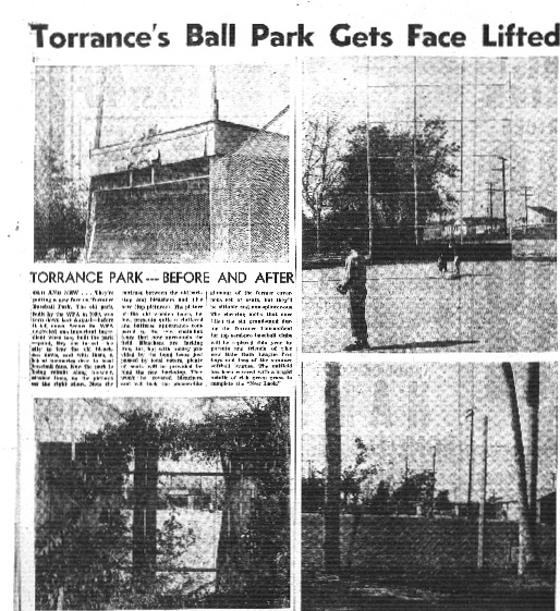 Before photos on left, after photos on right. Torrance Herald, April 15, 1954, Page 6. (Credit: Torrance Newspaper Archives database, Torrance Public Library)