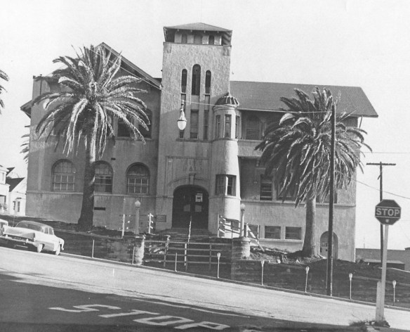 Undated photo of the original Redondo Beach City Hall ca. its abandonment in 1957. (Daily Breeze file photo)