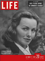 Jeanne Crain, Life magazine cover, Oct. 11, 1949.