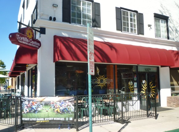The Tortilla Cantina restaurant currently occupies the building at El Prado and Sartori avenues where Dolley Drug was founded in 1913. (February 2016 Daily Breeze photo)