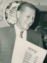 Bart Earle in 1966. (Photo courtesy The Original Red Onion restaurant website)