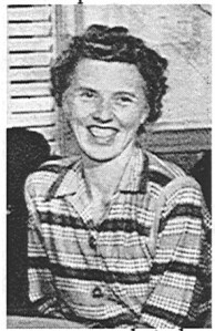 Evelyn Carr in 1947.