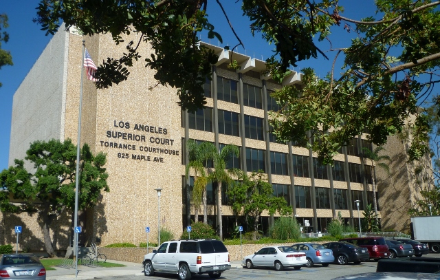 The Torrance courthouse building.  Daily Breeze file photo, Sept. 6, 2013.