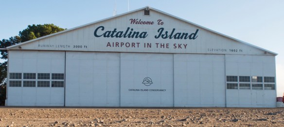 The hangar at Catalina Island's Airport in the Sky was built in 1946. (2016 Daily Breeze staff file photo)