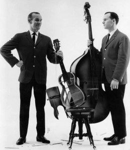 The Smothers Brothers in a 1965 publicity photo.