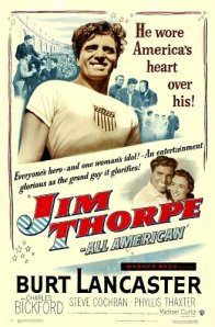 Jim Thorpe's film biography was released in 1951.