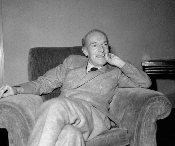 Author Upton Sinclair, democratic nominee for governor of California discussed his EPIC plan with newspapermen in San Francisco September 12, 1934. (Associated Press photo)