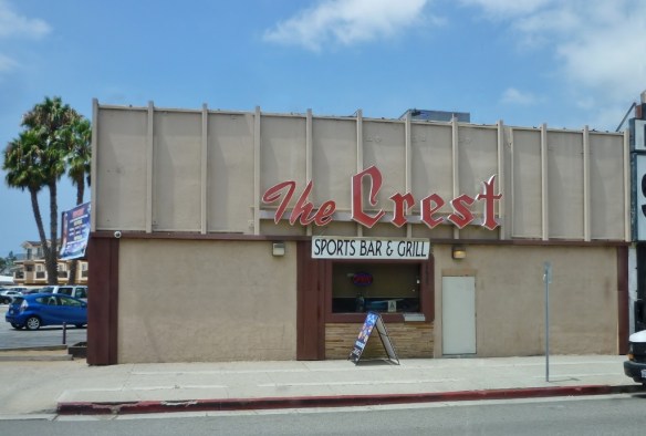 The Crest Sports Bar & Grill at 1625 Cabrillo Avenue in Old Torrance. (August 2015 Daily Breeze photo)