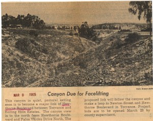 Daily Breeze photo, as published in July 9, 1965 edition. Click to enlarge.