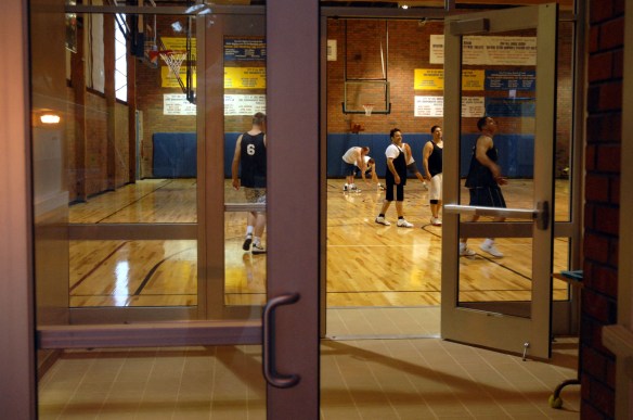 The gym at Bogdanovich Recreation Center after its remodeling in 2006. (Steve McCrank / Staff Photographer)