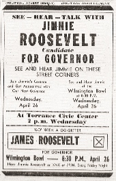 Torrance Herald, April 20, 1950, Page 2. (Credit: Torrance Public Library, Newspaper Archives Database)