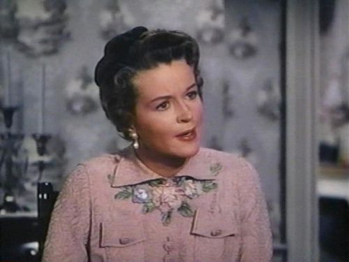 Rosemary DeCamp in a publicity still from the 1951 film, "On Moonlight Bay."