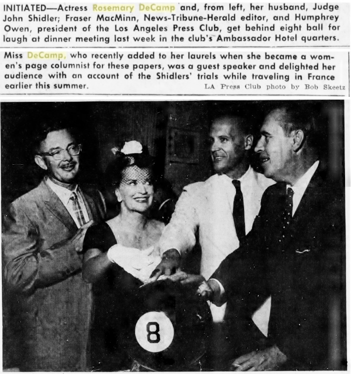 Palos Verdes Peninsula News, Aug. 20, 1959, Page 11. (Credit: California Digital Newspaper Collection database)