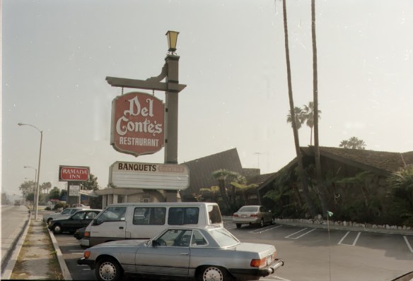 Del Conte's restaurant at 2900 Pacific Coast Highway in Torrance. 1999 Daily Breeze file photo.