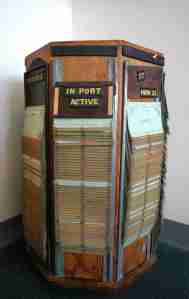 Prior to 1994, the Marine Exchange of Southern California in San Pedro controlled the boat and ship traffic in and out of the Port of Long Beach and Los Angeles using a manual card system. (2007 Daily Breeze file photo)
