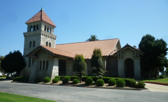 Grace Chapel at the Inglewood Park Cemetery. (July 2014 Daily Breeze photo)