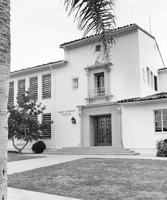 Fern Avenue School in 1974. (Daily Breeze file photo)