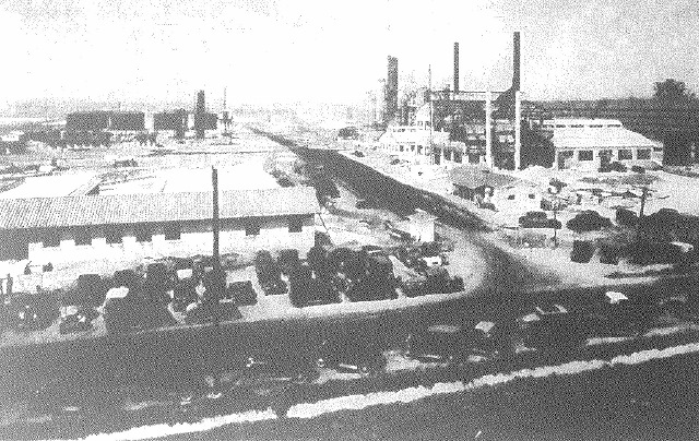 Construction is in full swing at the General Petroleum plant in central Torrance in this Daily Breeze file photo taken in early 1928.