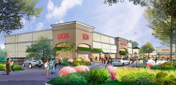 The Rolling Hills Estates Planning Commission approved a $12 million Peninsula Center remodel in March 2014. (Artist's rendition)