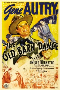 Poster for "The Old Barn Dance" (1938).