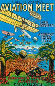 Poster for the 1910 Los Angeles International Air Meet.