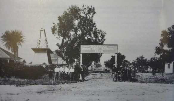 Undated photo shows the high school's farm operation. (Credit: Historical Society of the Centinela Valley)