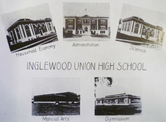The new Inglewood High School buildings in 1916. (Credit: Historical Society of Centinela Valley)