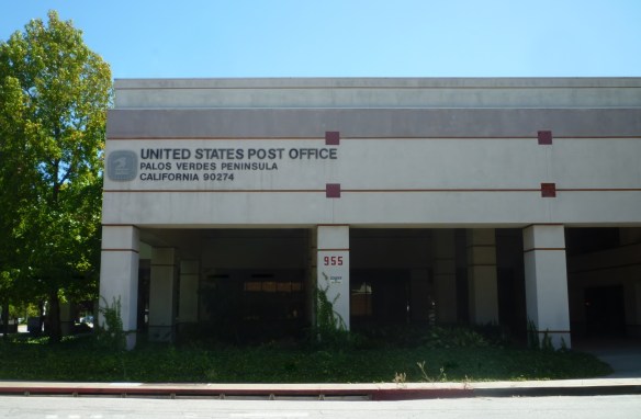 Palos Verdes Peninsula post office. (September 2015 Daily Breeze photo)
