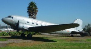 This DC-3 on display on the grounds of The Proud Bird restaurant near LAX has vintage Western Airlines markings. Daily Breeze photo, Nov. 2013.