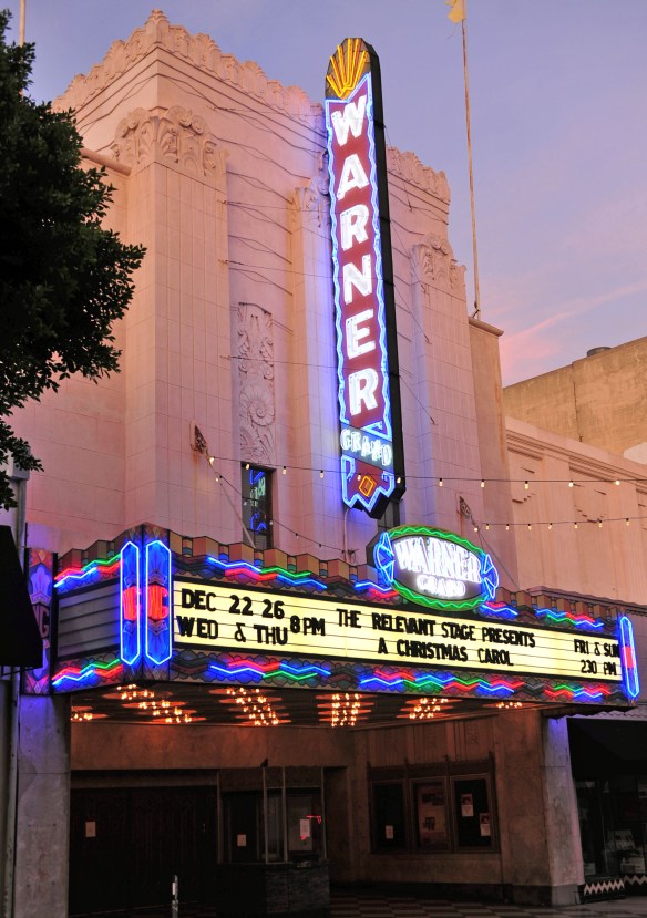 The Warner Grand Theatre in San Pedro during its 80th anniversary celebration in 2011. (Daily Breeze staff file photo by Steve McCrank)