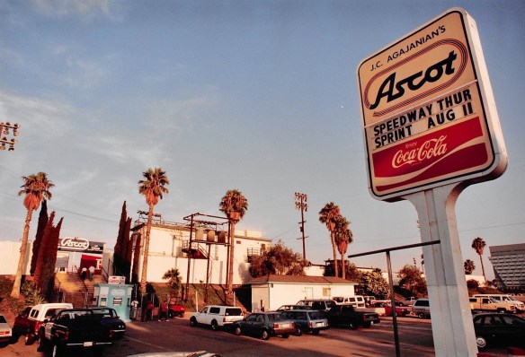Ascot Park, August 1990. (Daily Breeze file photo)