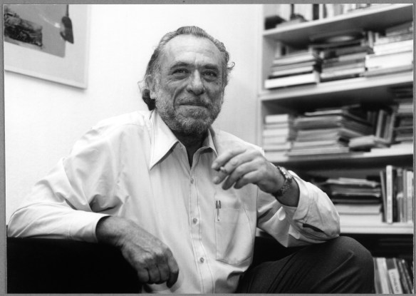 This 1980 photo, supplied by the Huntington Library, shows author Charles Bukowski, who was a frequent customer of the Either/Or bookstore in Hermosa Beach. (The Associated Press)